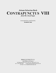 Contrapunctus 8 Study Scores sheet music cover